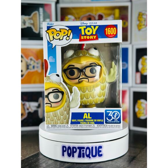Toy Story 30th Anniversary Al Funko Pop! #1600 - Picture 1 of 6
